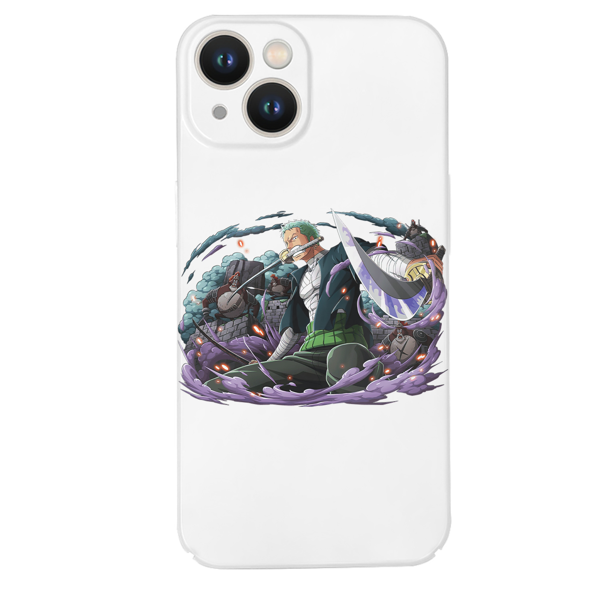 （画像用） ワンピース ロロノア・ゾロ ONE PIECE Roronoa Zoro 【iPhone 14シリーズ対応】ハードケース